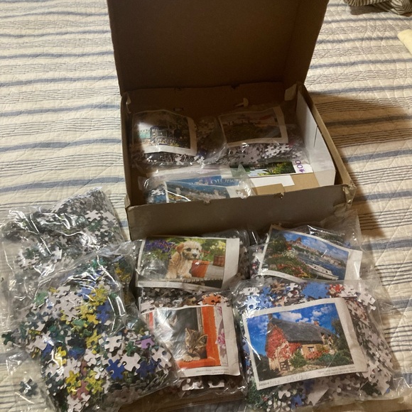 10 deluxe jigsaw puzzles box set - Picture 4 of 6